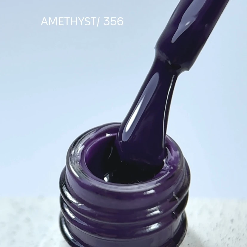 NAILSOFTHEDAY Gel polish Amethyst 356 - Tiefviolett - Gel-Lack, 10 ml