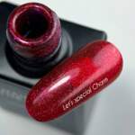 NAILSOFTHEDAY Gel Polish Charm - leuchtend himbeer-rosa Gel-Lack mit feinem Schimmer, 10 ml