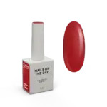 NAILSOFTHEDAY Gel Polish Mrs. Claus 157 - intensiv roter Gel-Lack mit feinem Schimmer, 10 ml