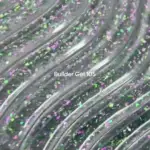 NAILSOFTHEDAY Builder Gel 105 – transparentes Aufbaugel mit Yuki-Flakes für die Nagelmodellage, 15 ml