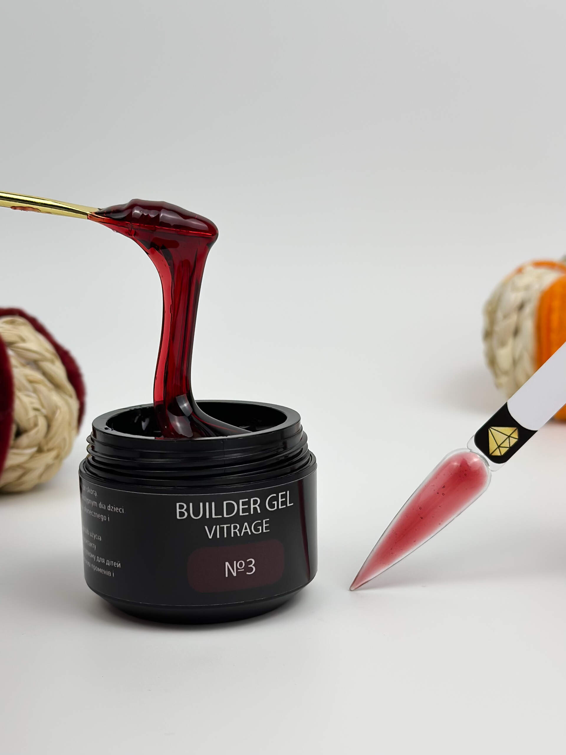 Crystal Professional Builder Gel Vitrage №3 HEMA & TPO Free, 15 ml – Bild 4