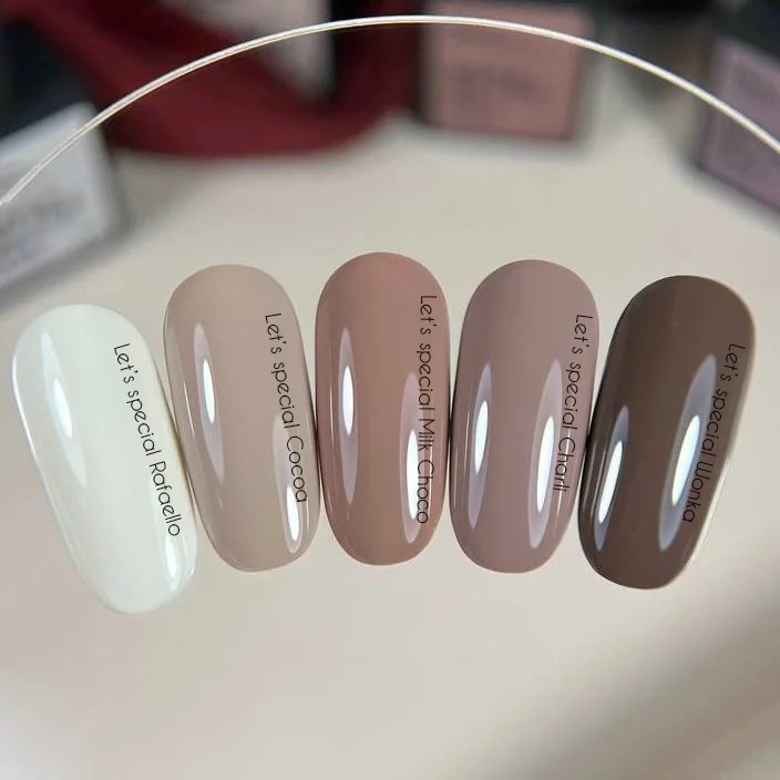 NAILSOFTHEDAY Gel Polish Let’s Special Cocoa 077 – Milk-Braun, Gel-Lack, 10 ml – Bild 2