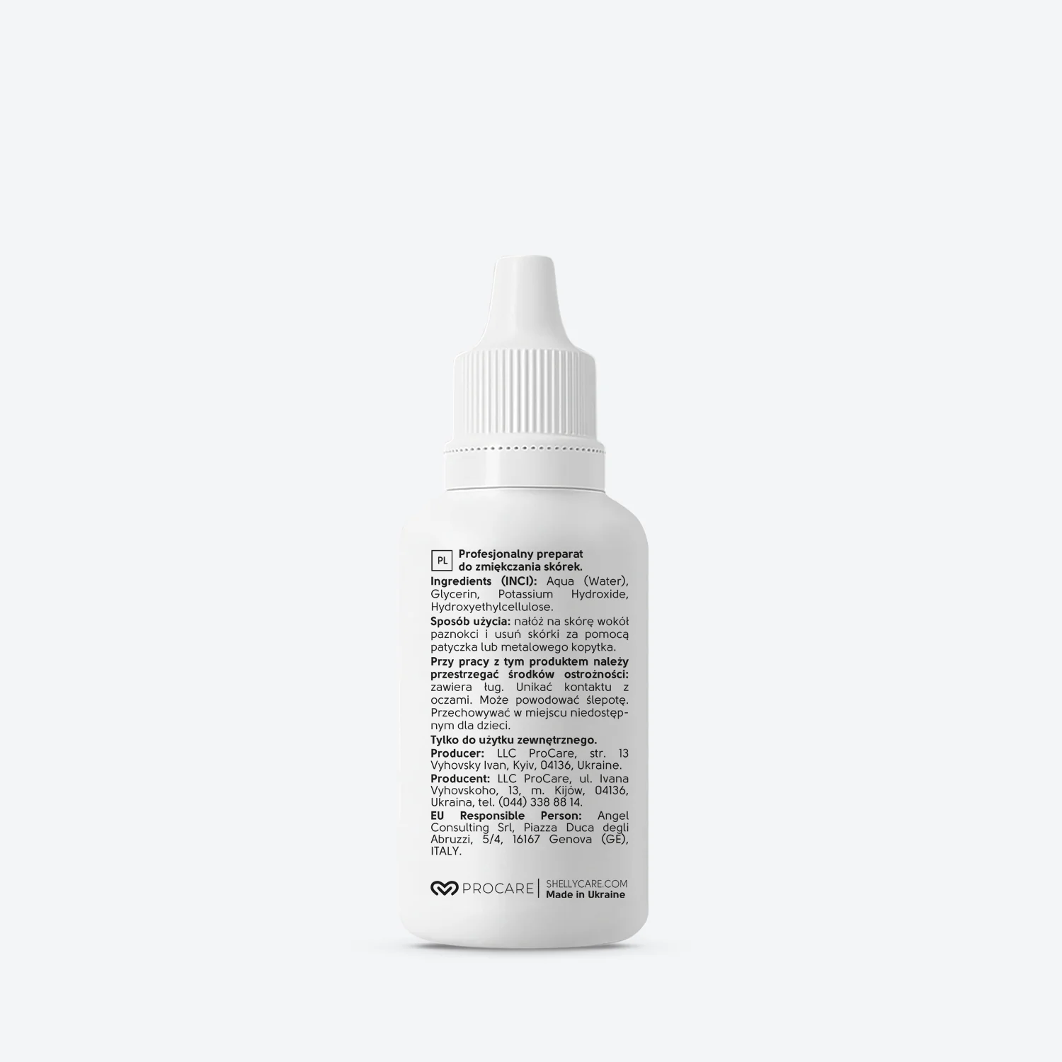Shelly CUTICLE REMOVER - Sanfte & effektive Lösung zur Nagelhautentfernung, 30 ml – Bild 3