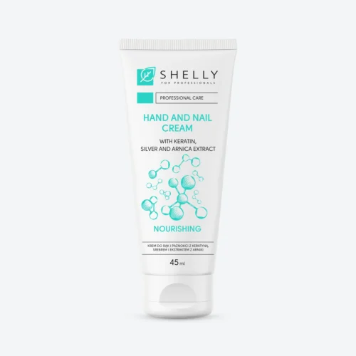 Shelly HANDS AND NAILS CREAM - Hand- & Nagelcreme mit Keratin, Silber und Arnika-Extrakt