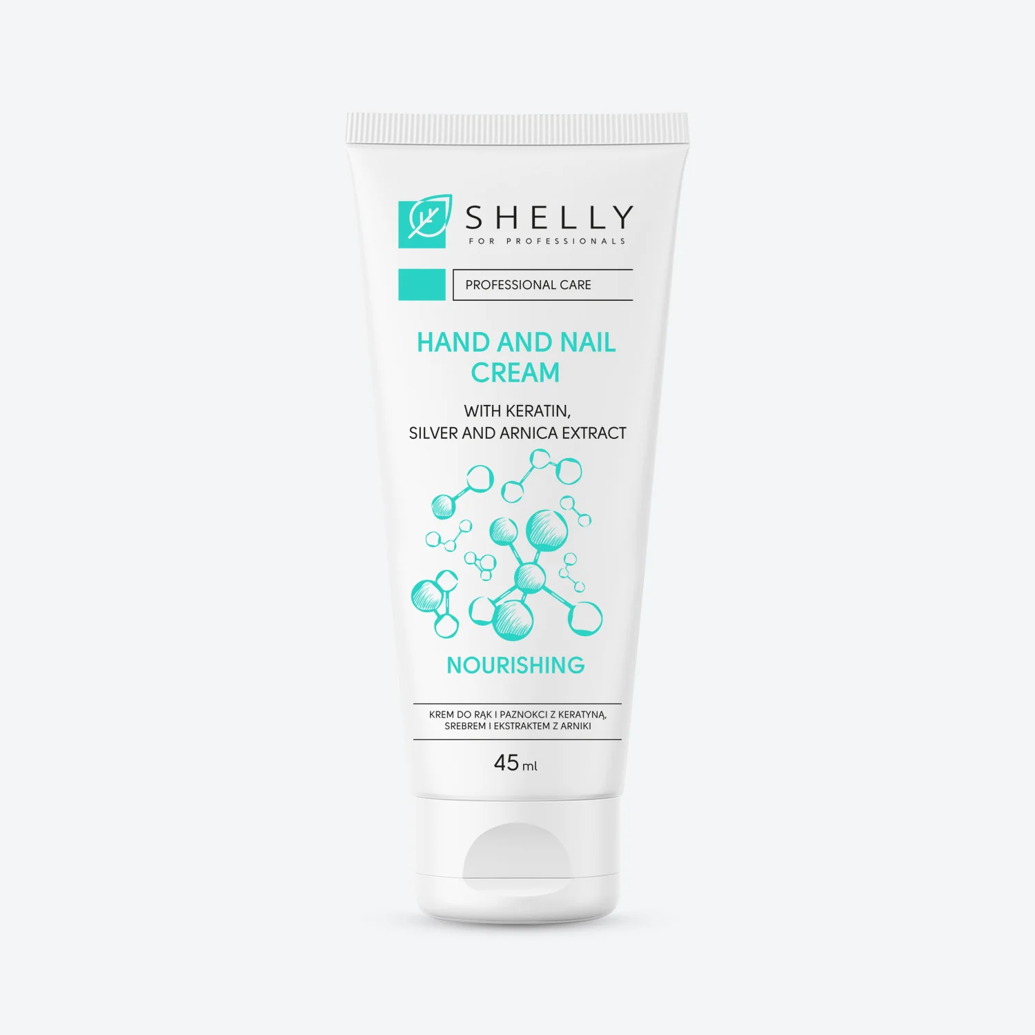 Shelly HANDS AND NAILS CREAM - Hand- & Nagelcreme mit Keratin, Silber und Arnika-Extrakt
