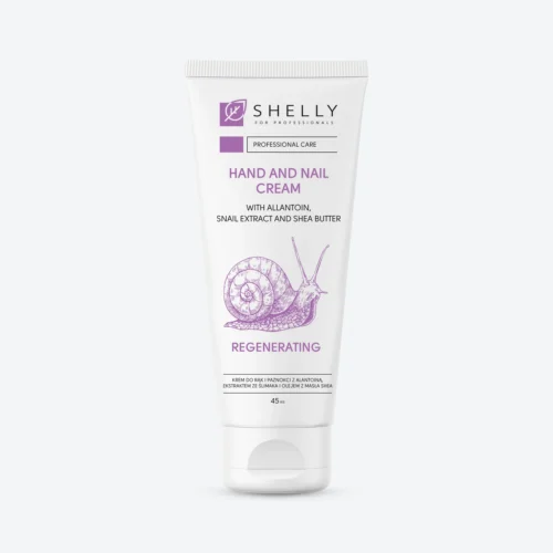 Shelly HANDS AND NAILS CREAM - Hand- und Nagelcreme mit Allantoin, Schneckenextrakt und Sheabutteröl, 45 ml