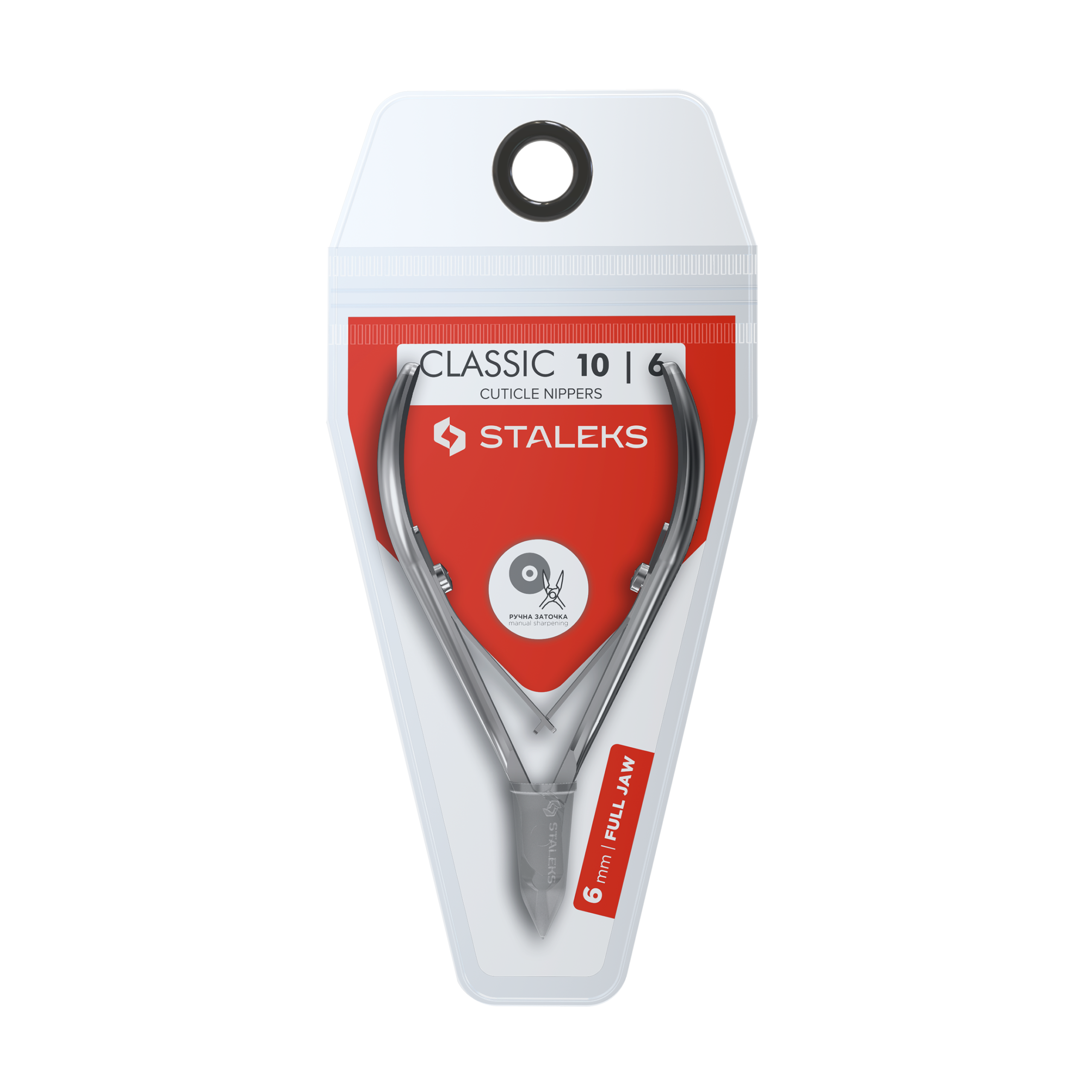 STALEKS CLASSIC 10 NC-10-6 – Nagelhautzange für Maniküre und Pediküre, 6 mm – Bild 2