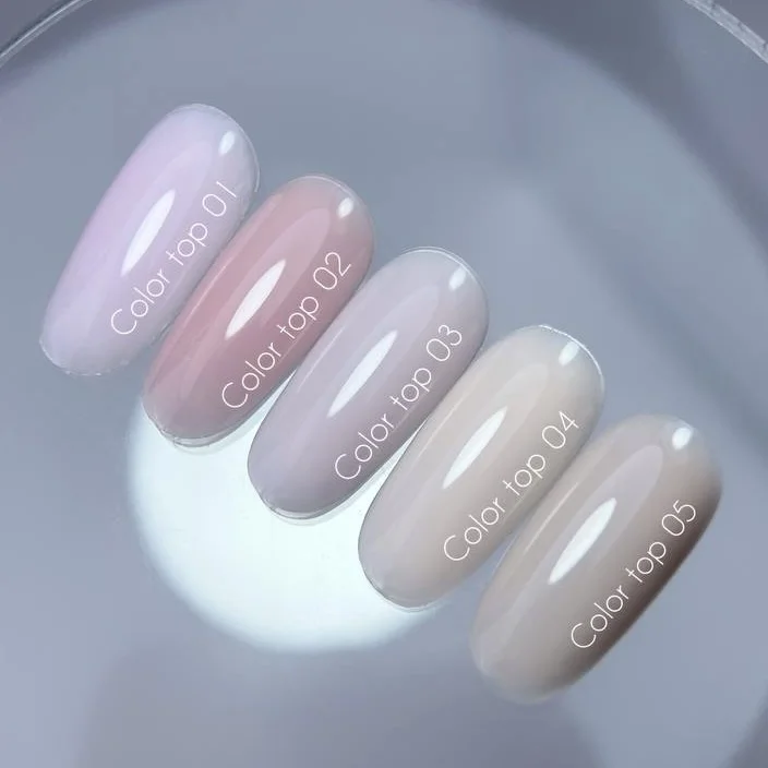 NAILSOFTHEDAY Color Top 01 – Zartrosa Top Coat ohne Schwitzschicht – Bild 2