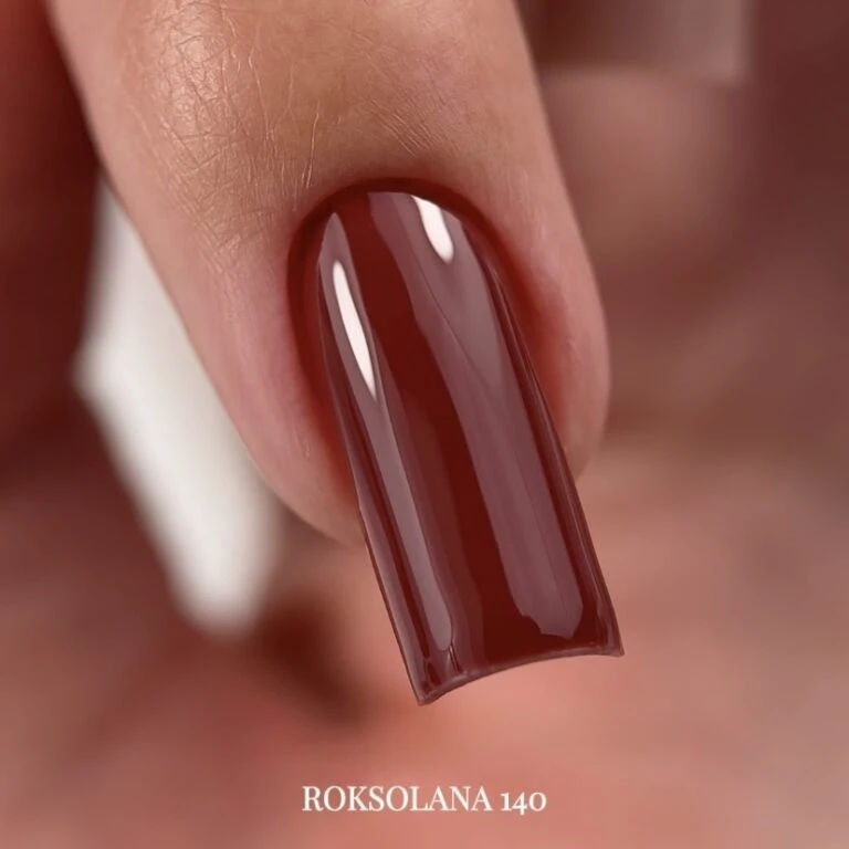NAILSOFTHEDAY Gel Polish Roksolana 140, Roter Gel-Lack, 1-Schicht-Deckkraft, 10 ml – Bild 4