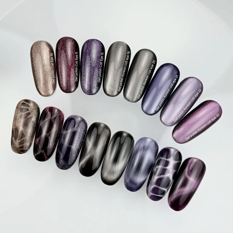 NAILSOFTHEDAY Korean Cat Eye 22 – Zartvioletter Cat-Eye Gel-Lack, 6 ml – Bild 3