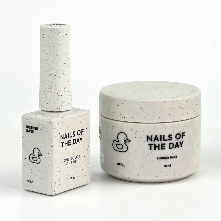 NAILSOFTHEDAY Rubber Base – Universelle Rubber Base für Naturnägel