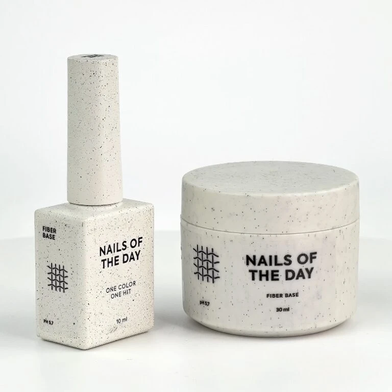 NAILSOFTHEDAY Fiber Base – Verstärkende Base mit mikroskopisch feinen Nylonfasern – Bild 2