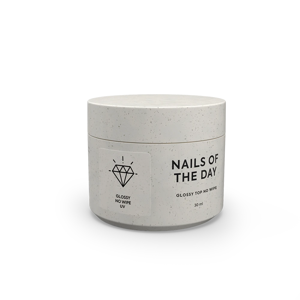 NAILSOFTHEDAY Glossy Top No Wipe – Glänzender Top Coat ohne Schwitzschicht mit UV-Filtern – Bild 4