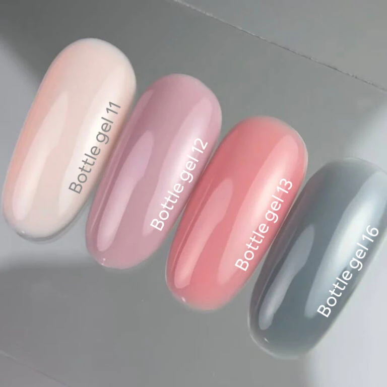 NAILSOFTHEDAY Bottle Gel 13 – Dunkelrosa hochfestes Aufbaugel zur Nagelverstärkung – Bild 3