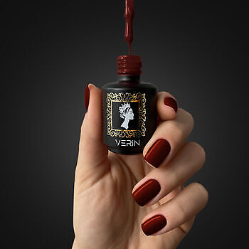 Verin E-Gel Ruby – Aufbaugel zur Verstärkung natürlicher Nägel, 15 ml – Bild 3