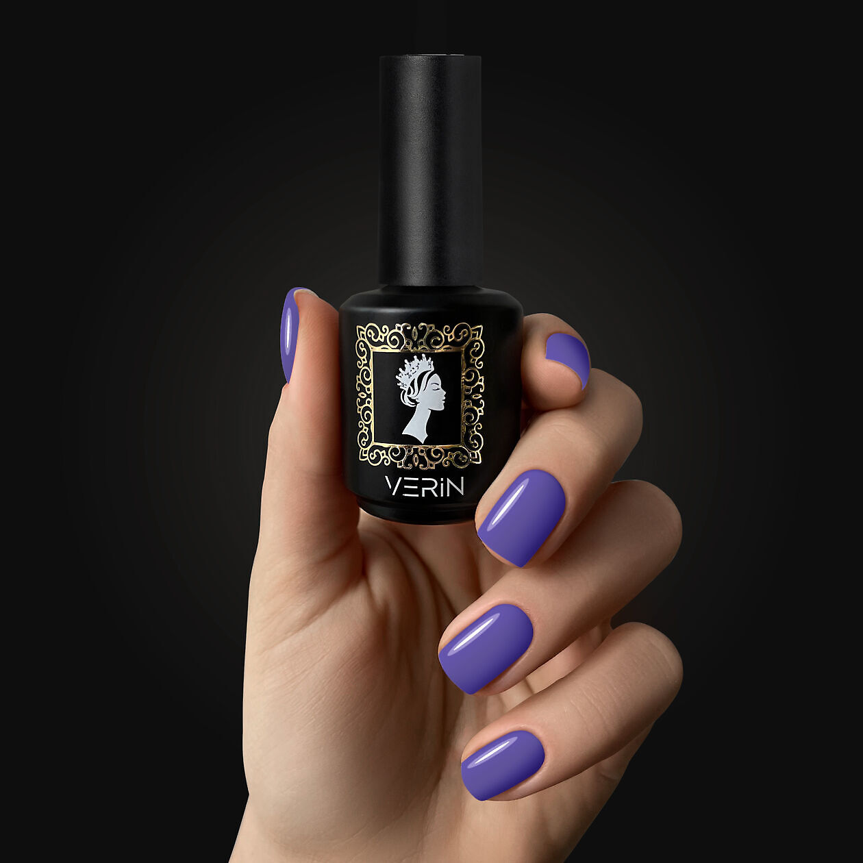 Verin E-Gel Orchid 5 – Aufbaugel zur Verstärkung natürlicher Nägel, 15 ml – Bild 3