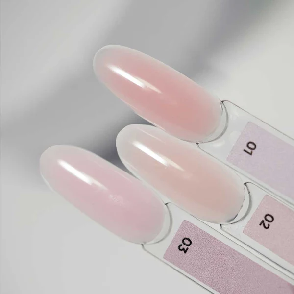 NAILSOFTHEDAY Polygel Nude 02 – Feinkörniges, sanftes Nude-Polygel, 30 g – Bild 3